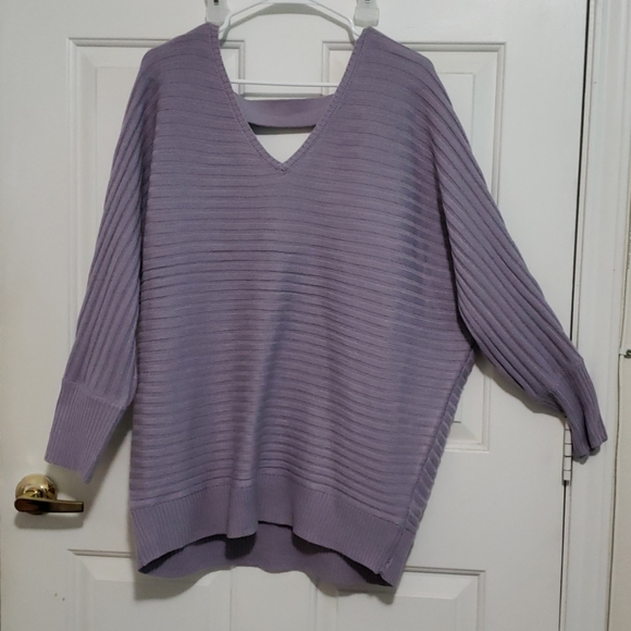 New York & Company Tops - NY&Co. Soho Light purple sweater